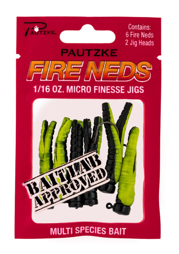 Fire Neds, Black/Green (1/16 ounce) – product packaging