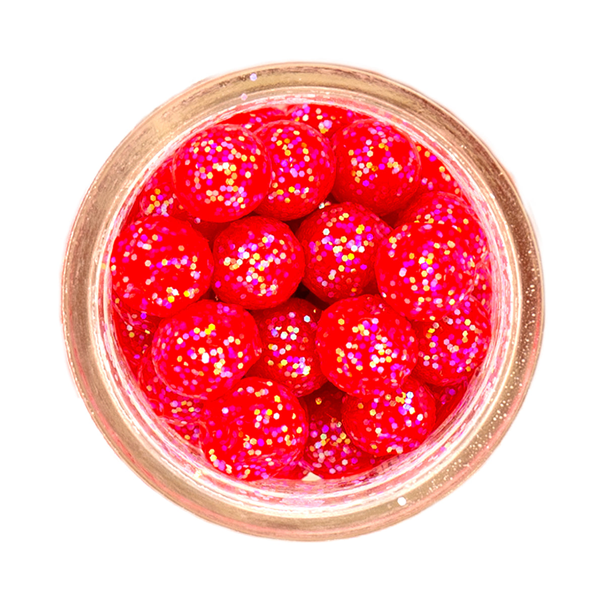 1206 Mike’s King Glitter Egg – Red