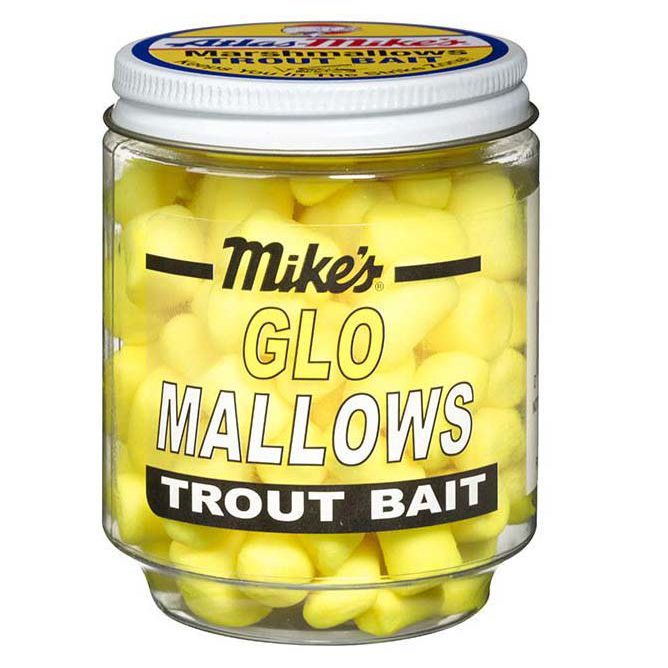 Atlas Mike’s Glo Mallows — Yellow/Cheese — 1 jar, 1.5 oz. Included component, model 5003.