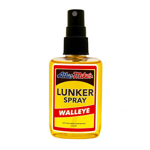 Atlas Mike’s Lunker Spray — Walleye — 1 bottle, 2 oz. Included component, model 7225.