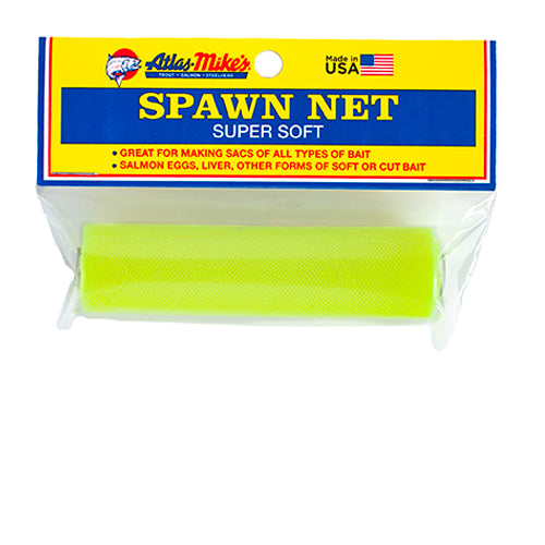 55007 Atlas Mike’s Spawn Net 3 x 16′ Roll – Chartreuse