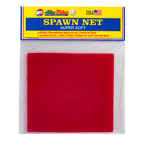 55036 Atlas Mike’s Spawn Net 3″ Squares – Red
