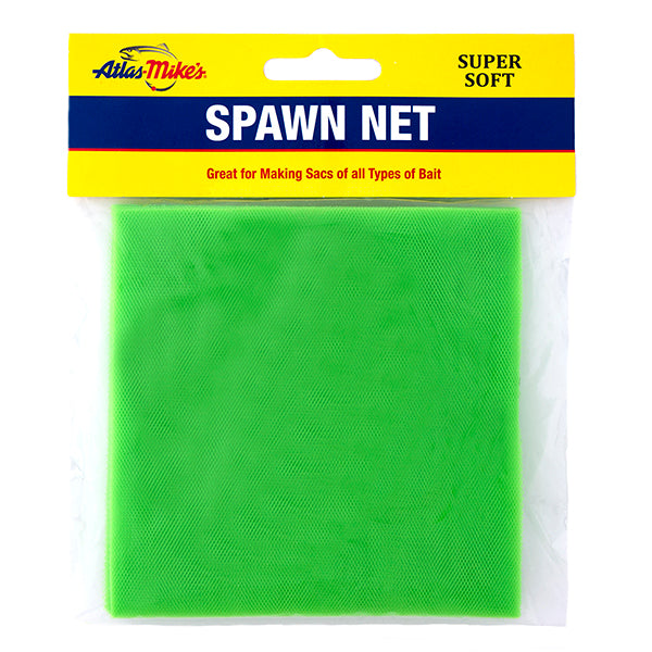 55030 Atlas Mike’s Spawn Net 3″ Squares – Lime