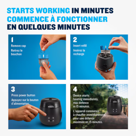 Thermacell Rechargeable Mosquito Refill – 72 Hr Pack (ER236CA)