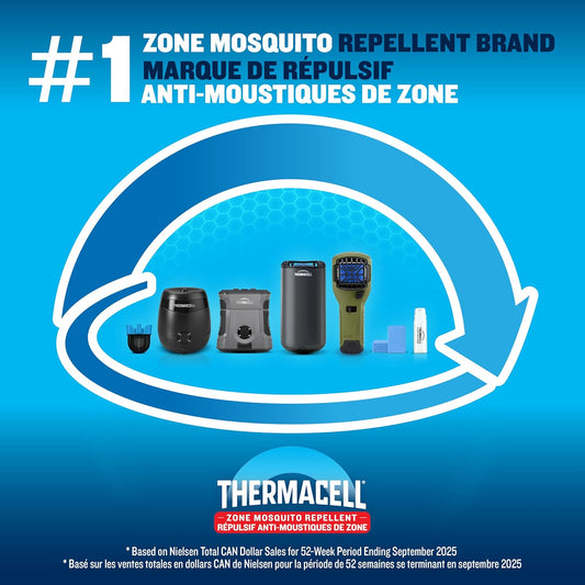 Thermacell Patio Shield Mosquito Repellent Torch – 15 ft Protection