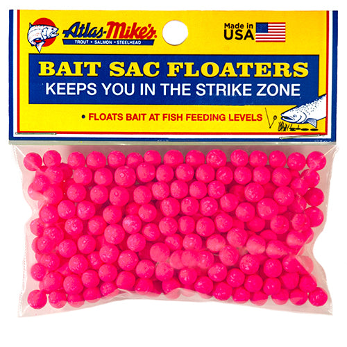 99005 Atlas Mike’s Bait Sac Floaters – Pink