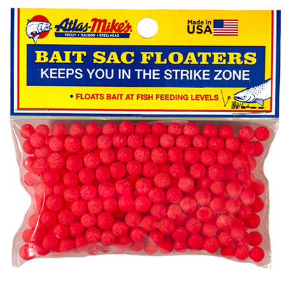 99006 Atlas Mike’s Bait Sac Floaters – Red