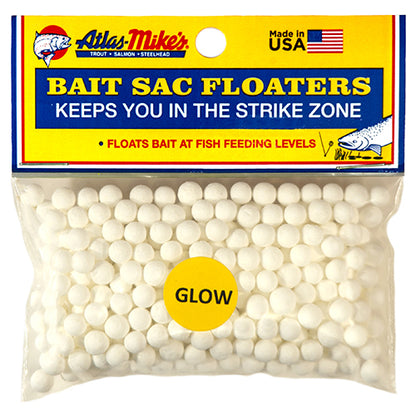 99021 Atlas Mike’s Bait Sac Floaters – Glow in the Dark