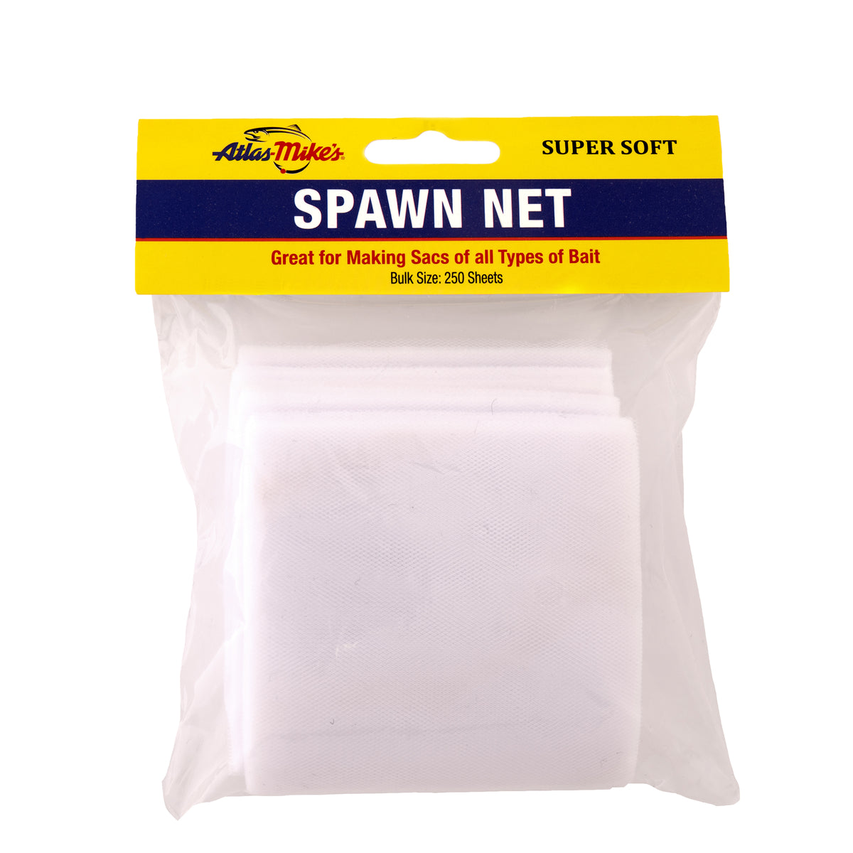 55101 Atlas Mike’s Spawn Precut 3” Squares – White