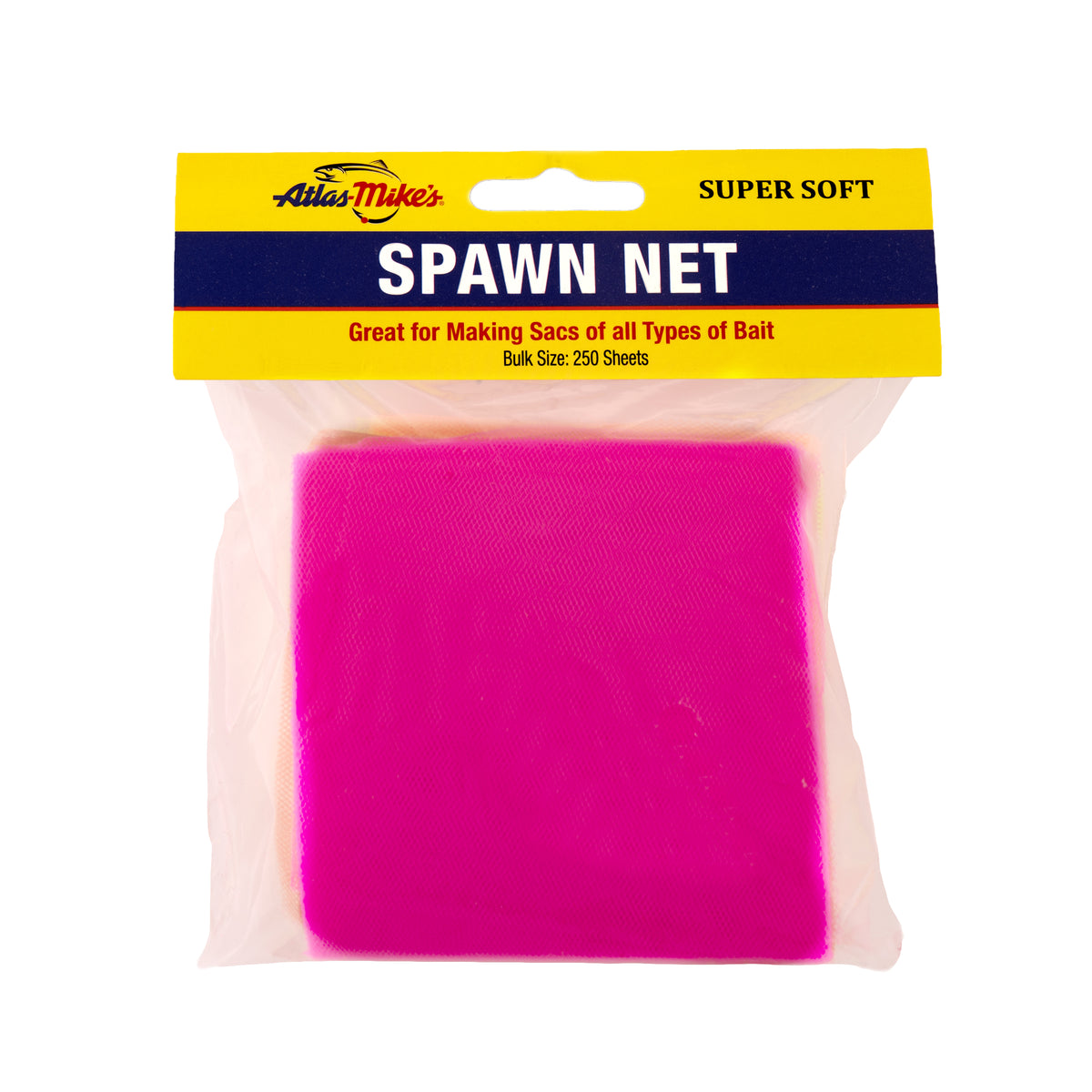 55105 Atlas Mike’s Spawn Precut 3” Squares – Pink (Bulk)