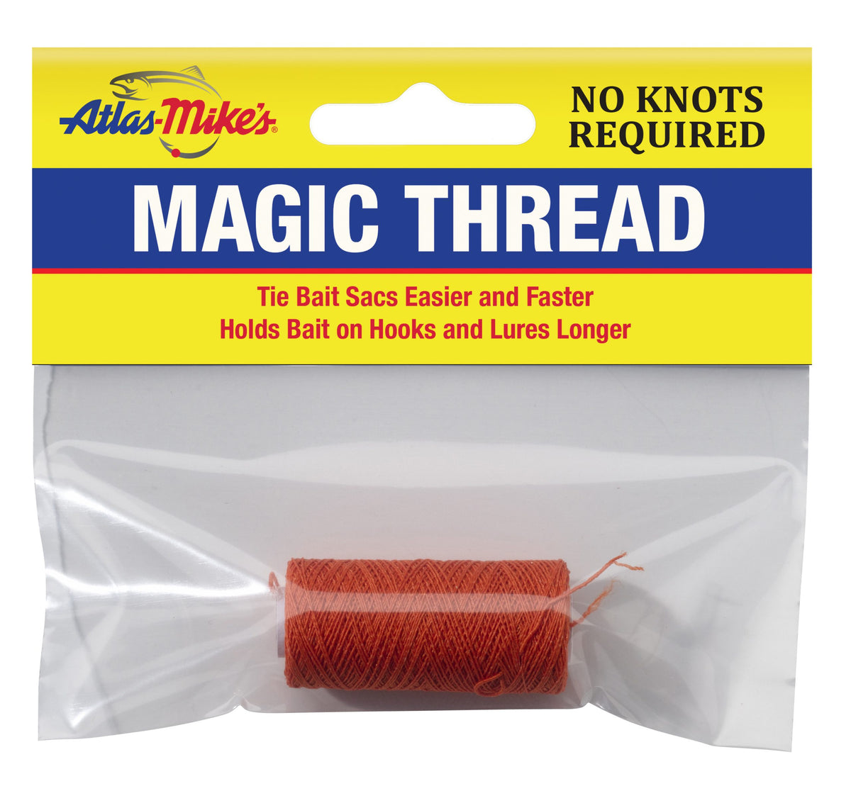 66013 Atlas Mike’s Magic Thread (1 Spool/Bag) – Orange