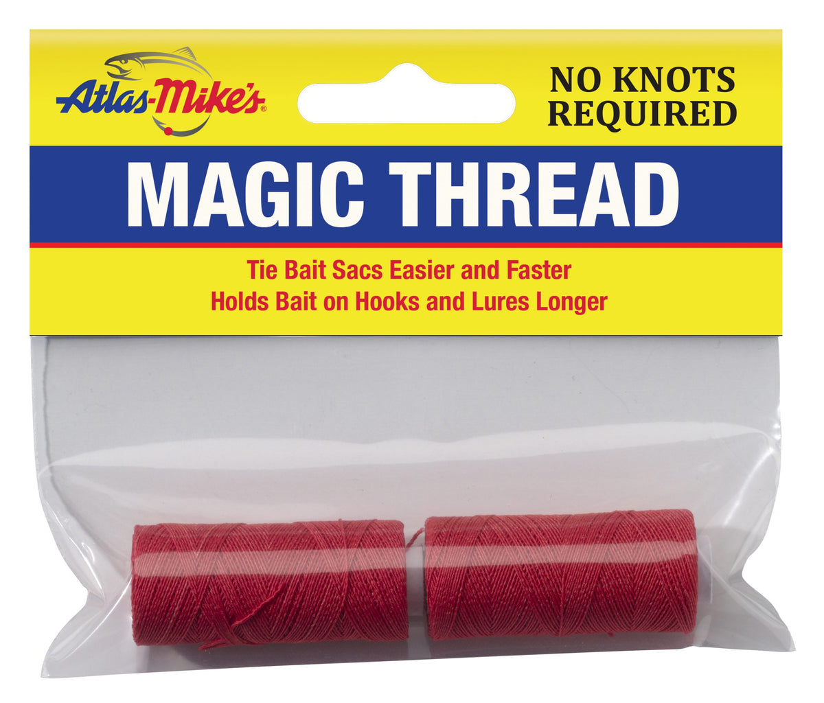 66026 Atlas Mike’s Magic Thread (2 Spools/Bag) – Red