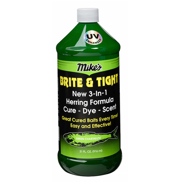 13007 Brite & Tight Herring Cure – Green Chartreuse