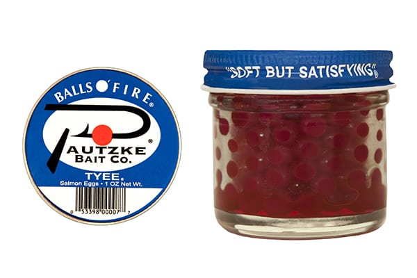 Pautzke Balls O’ Fire Salmon Eggs – Tyee – product packaging