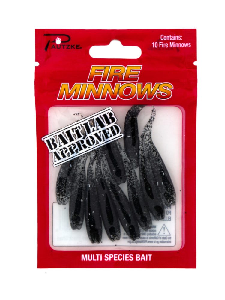 Fire Minnows, Black – product packaging