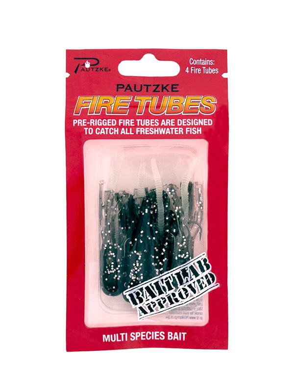 Fire Tubes, Black Shad – product packaging