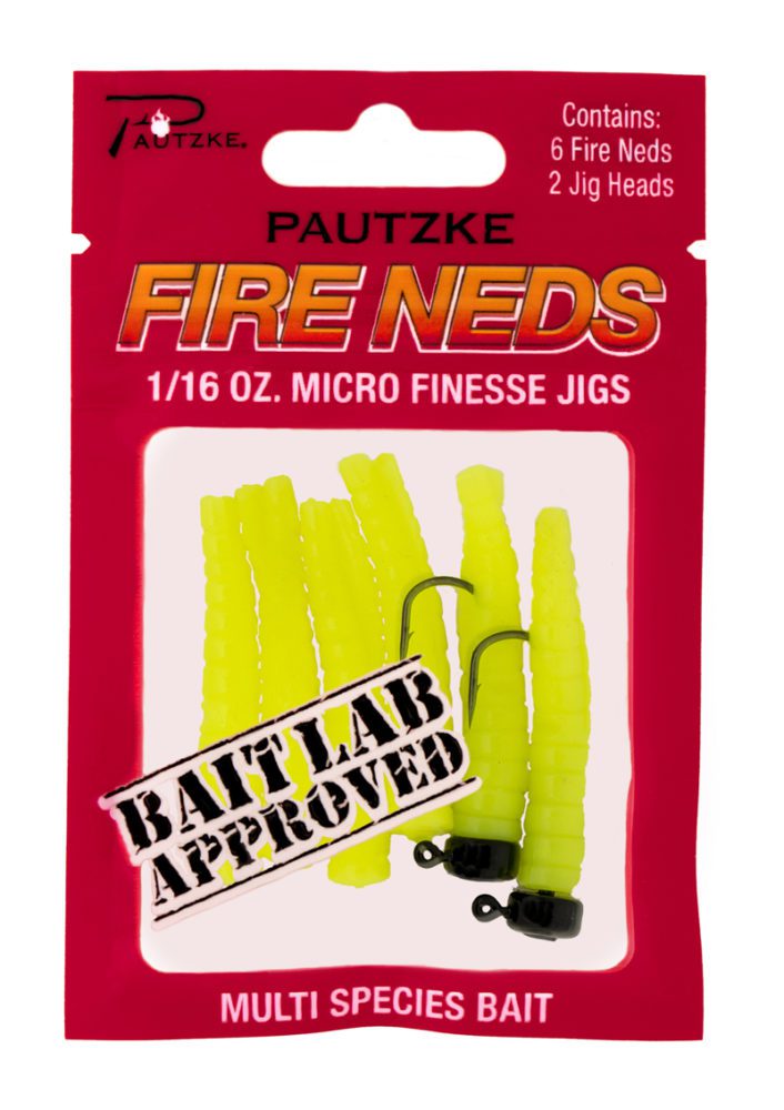 Fire Neds, Chartreuse (1/16 ounce) – product packaging