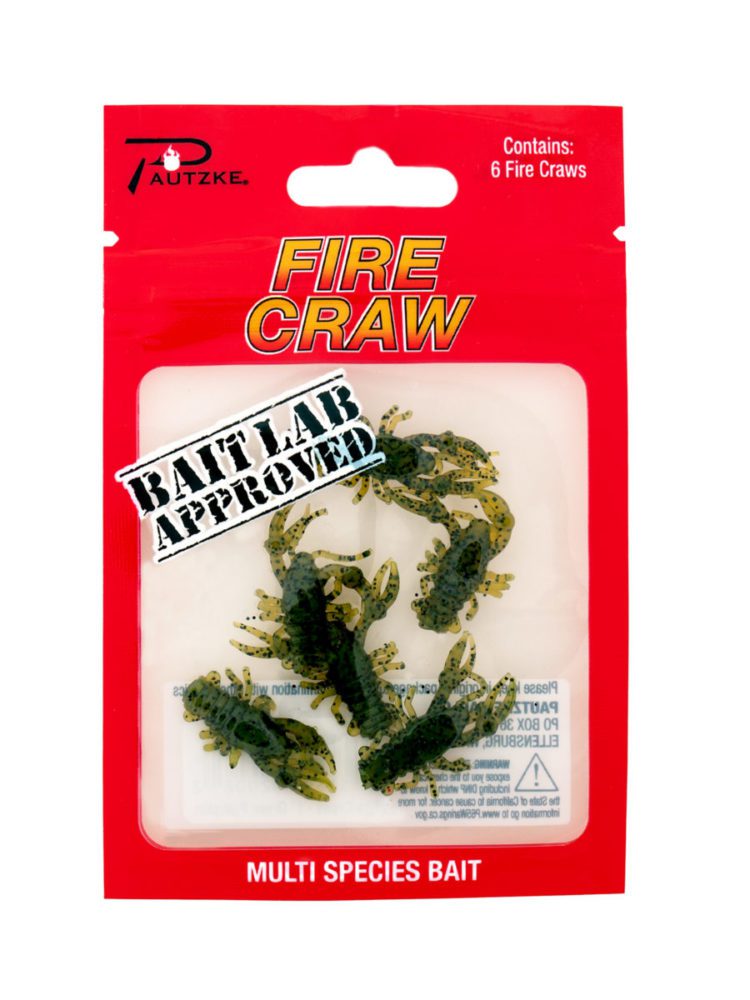 Pautzke Fire Craws – Green Pumpkin – product packaging