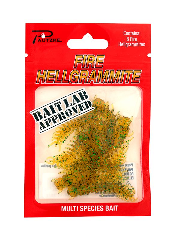 Pautzke Fire Hellgrammites – Natural – product packaging