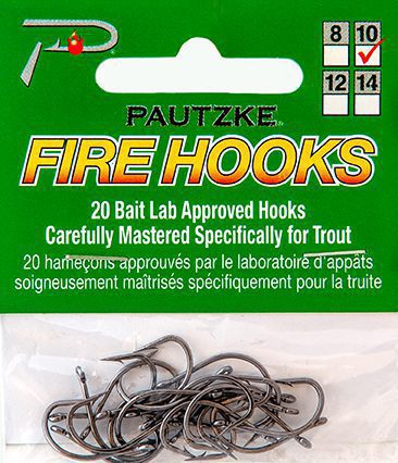 Fire Hooks – Size 10 – product packaging