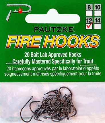 Fire Hooks – Size 12 – product packaging
