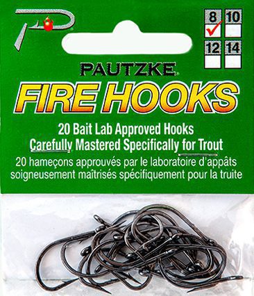 Fire Hooks – Size 8 – product packaging