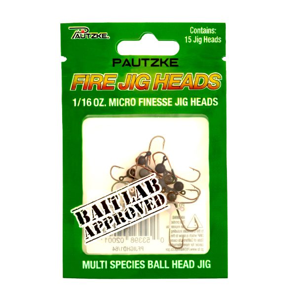 Fire Jig Heads – 1/16 oz. – product packaging