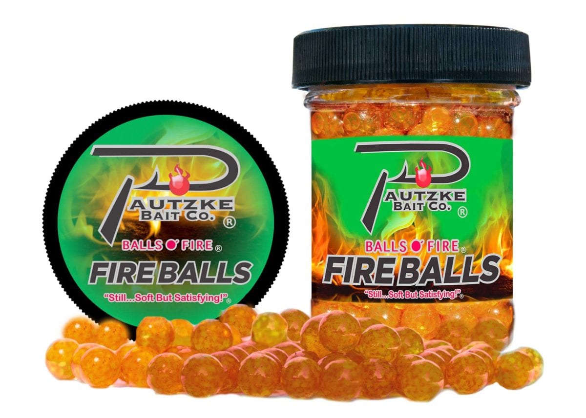 Pautzke Fire Balls – Brown Trout 1.65 oz – product packaging