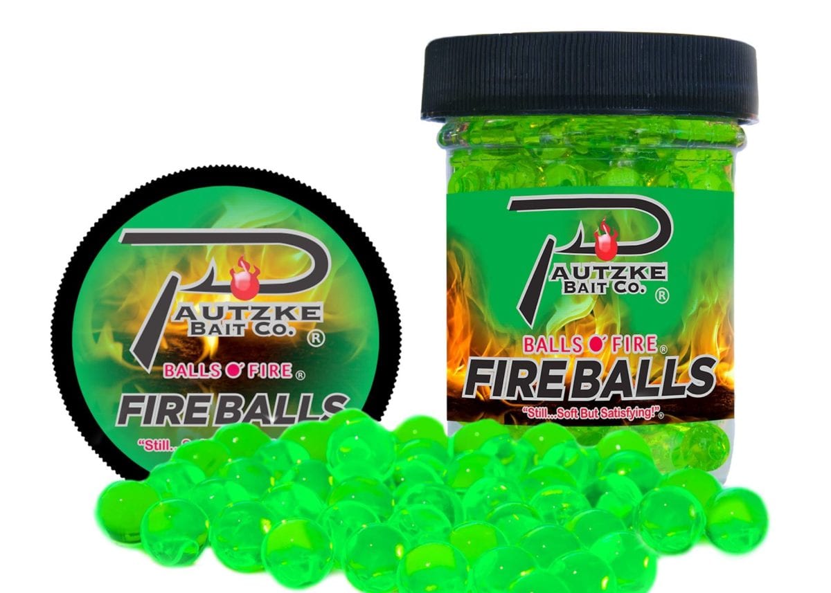 Pautzke Fire Balls – Chartreuse Anise 1.65 oz – product packaging