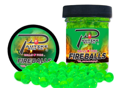 Pautzke Fire Balls – Chartreuse Anise 1.65 oz – product packaging