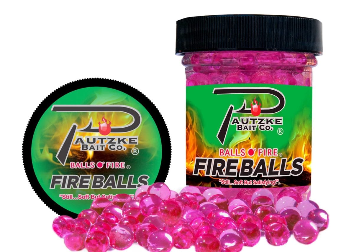 Pautzke Fire Balls – Pink Shrimp 1.65 oz – product packaging
