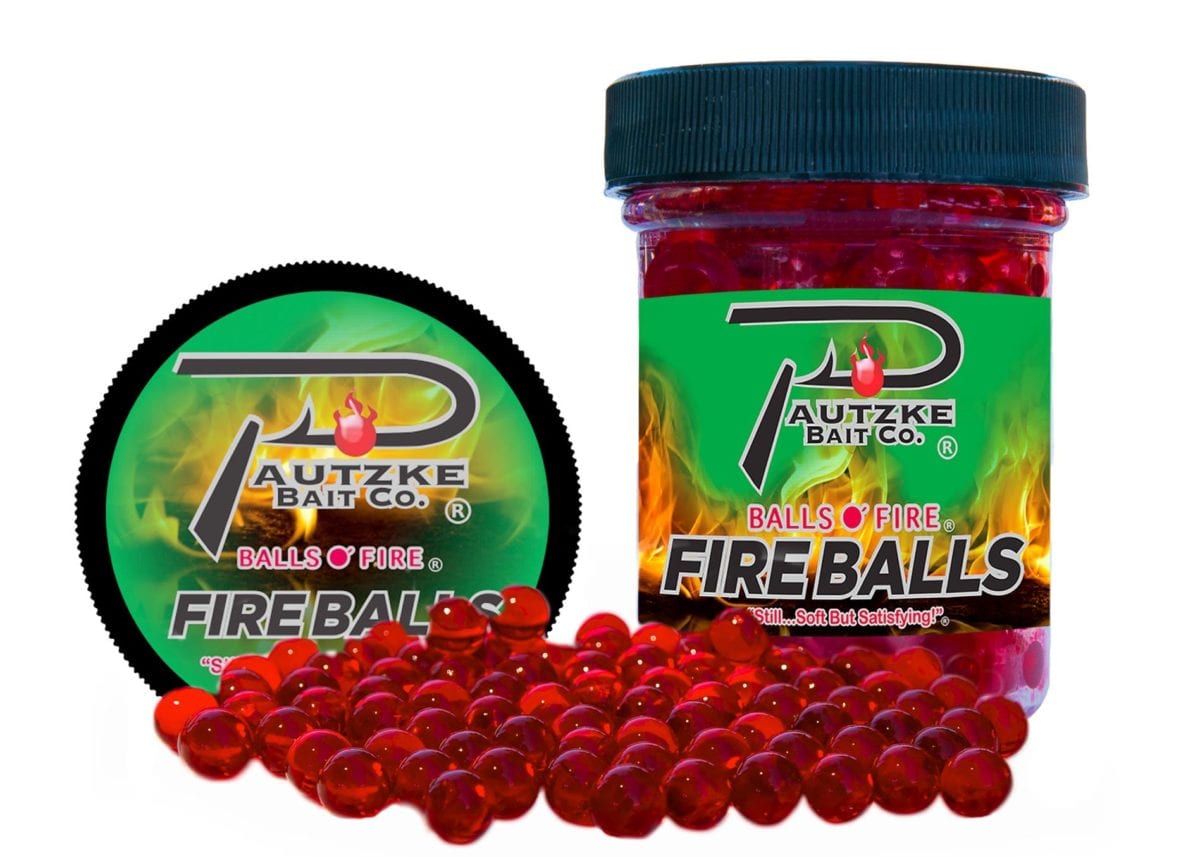 Pautzke Fire Balls – Red 1.65 oz – product packaging
