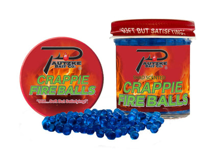 Pautzke Crappie Fire Balls – Blue Shad – product packaging