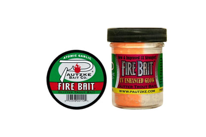 Pautzke Fire Bait – Atomic Garlic 1.5 oz – product packaging