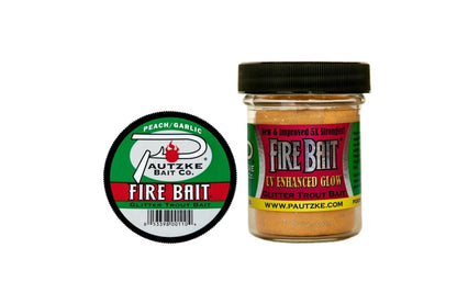 Pautzke Fire Bait – Peach Garlic 1.5 oz – product packaging