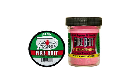 Pautzke Fire Bait – Pink Shrimp 1.5 oz – product packaging