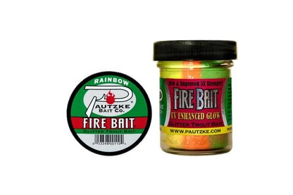 Pautzke Fire Bait – Rainbow 1.5 oz – product packaging