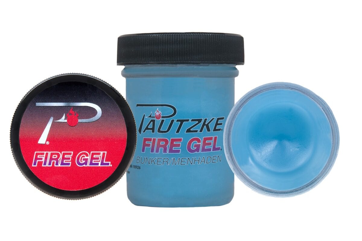 Pautzke Fire Gel – Bunker/Menhaden – product packaging