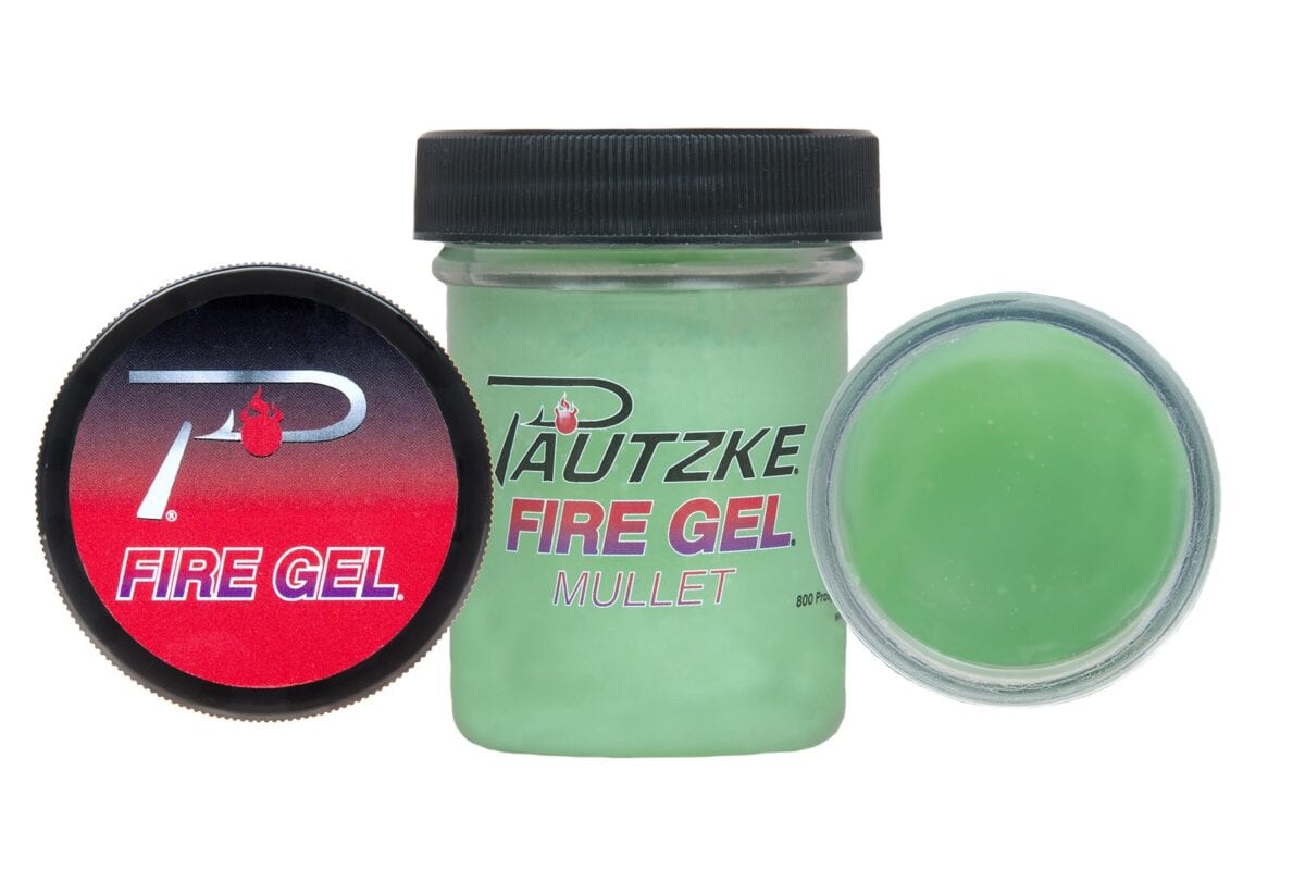 Pautzke Fire Gel – Mullet – product packaging
