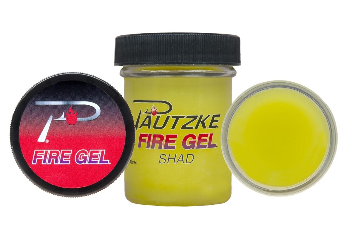 Pautzke Fire Gel – Shad – product packaging