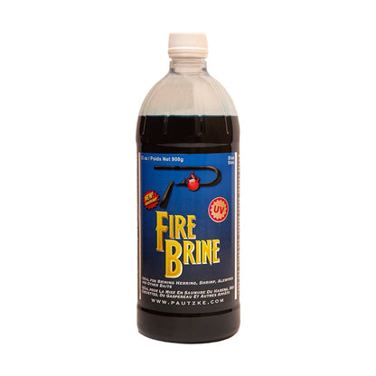 Pautzke Fire Brine – Blue 32 oz – product packaging