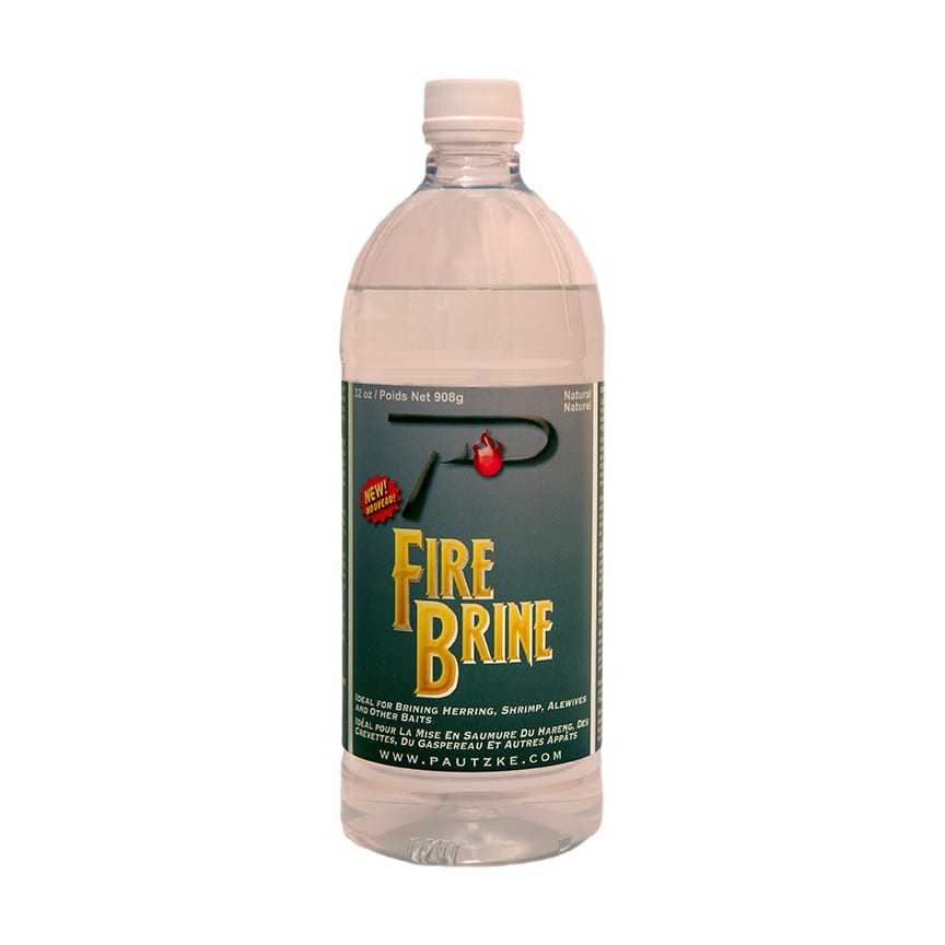 Pautzke Fire Brine – Natural 32 oz – product packaging