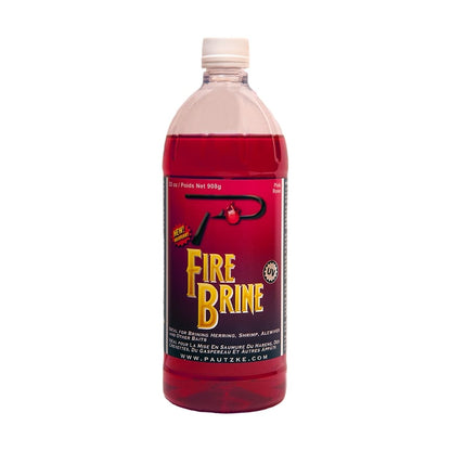 Pautzke Fire Brine – Pink 32 oz – product packaging