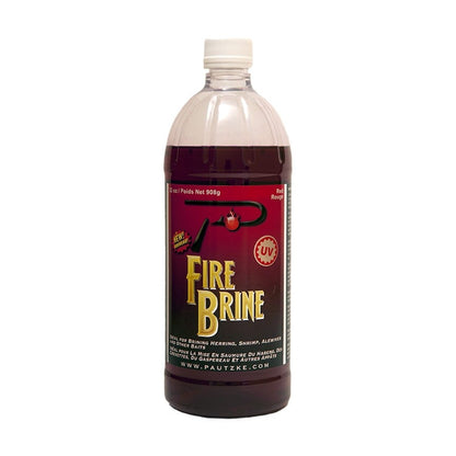 Pautzke Fire Brine – Red 32 oz – product packaging