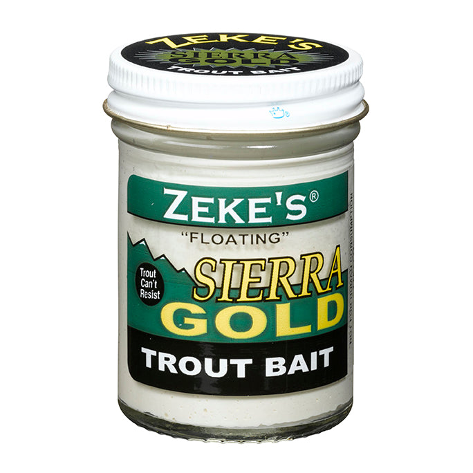 0917 Zeke’s Sierra Gold Floating Trout Bait – White