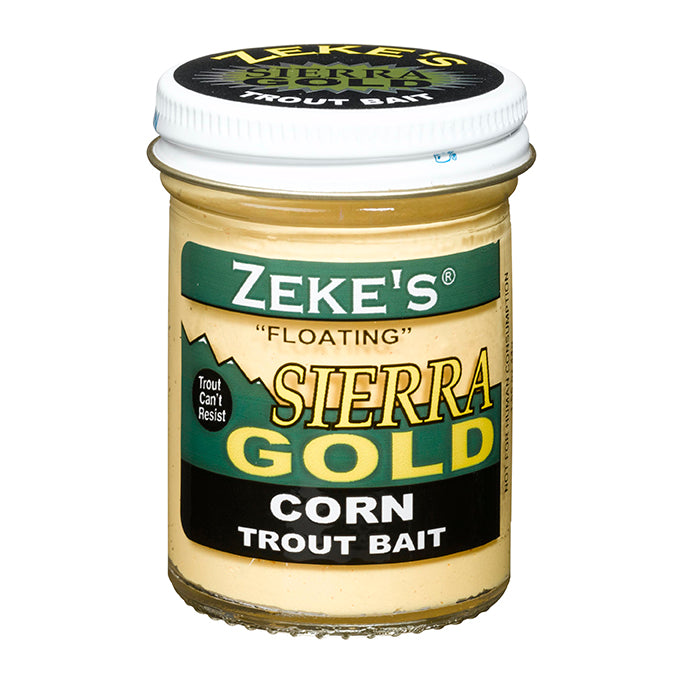 0919 Zeke’s Sierra Gold Floating Trout Bait – Corn/Creme