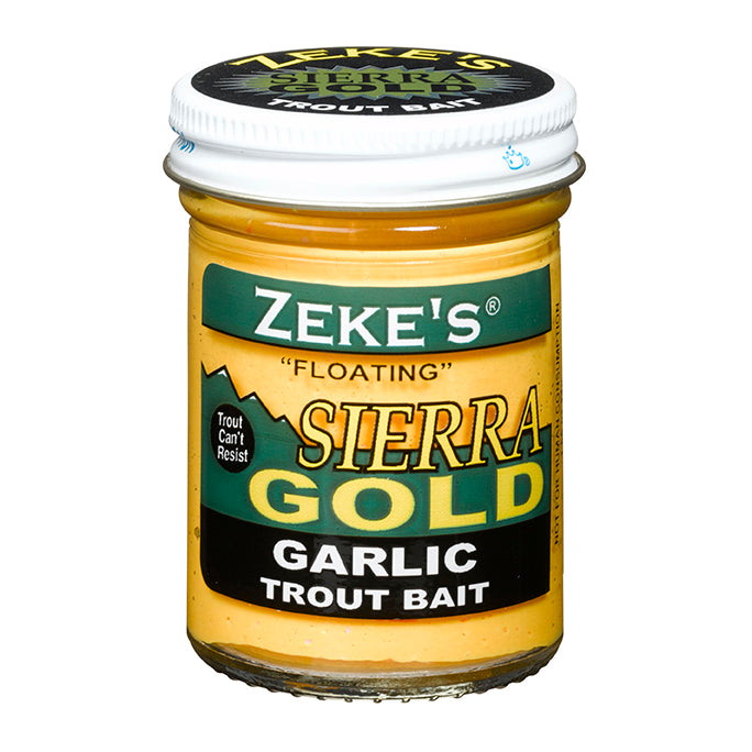 0920 Zeke’s Sierra Gold Floating Trout Bait – Garlic/Yellow