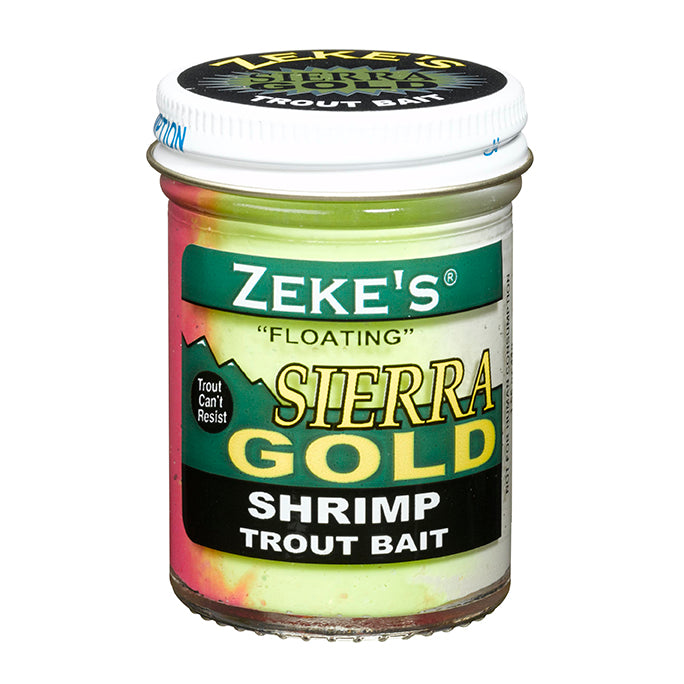 0922 Zeke’s Sierra Gold Floating Trout Bait – Shrimp Cocktail