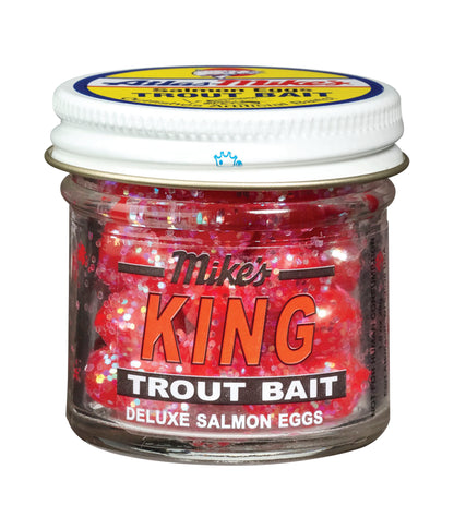 1206 Mike’s King Glitter Egg – Red