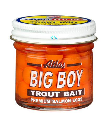 203 Atlas Big Boy Salmon Egg – Orange